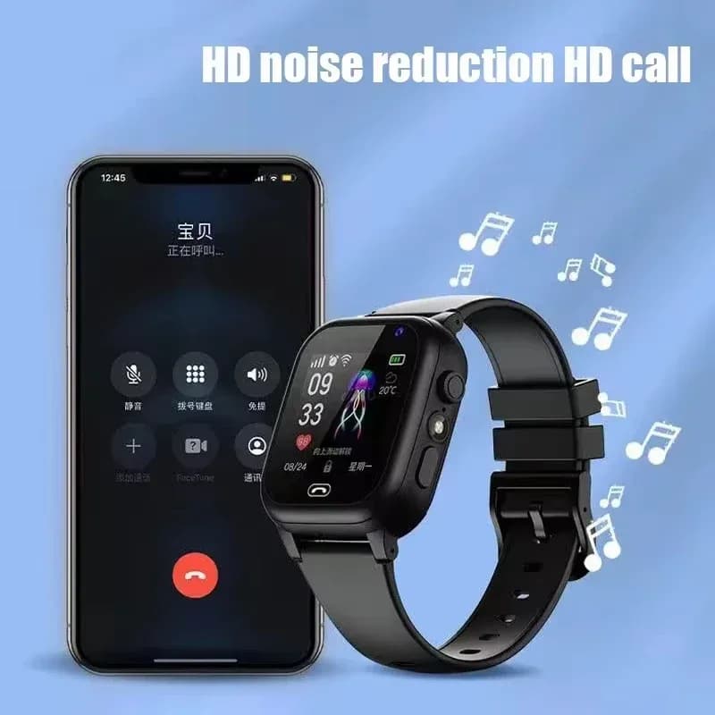 Montre connectée pour enfants Lenovo NEW 5G GPS avec caméra, appel SOS, étanche, prise en charge de la carte SIM, écouteurs, vidéo HD, reloj inteligente pour garçon – photo 5