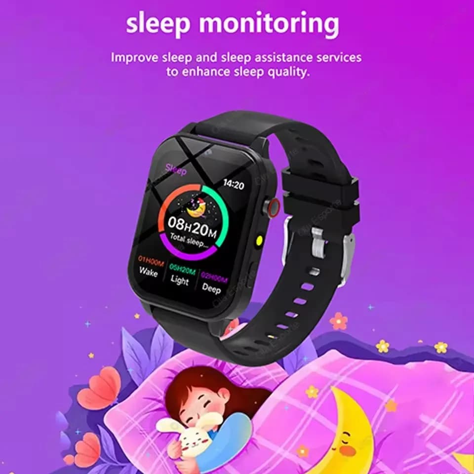 100 + jeu SmartWatch enfant HD écran éclairage musique montre intelligente garçon fille cadeau enfants Smartwatch pour IOS Android 2025 nouveau – photo 2