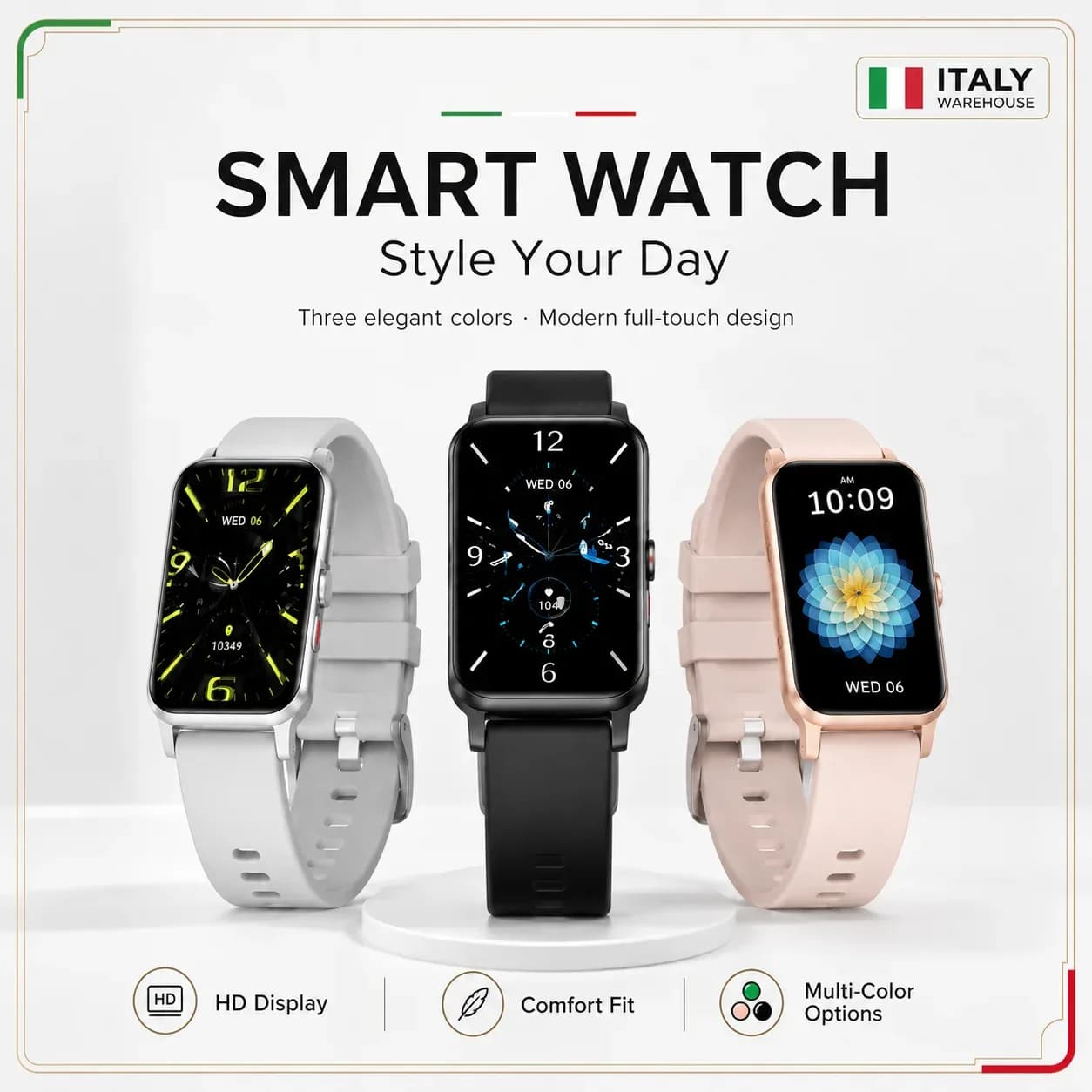 Montre intelligente de sport 2026 avec moniteur cardiaque, étanche pour hommes et femmes, compatible Android et iOS – photo 2