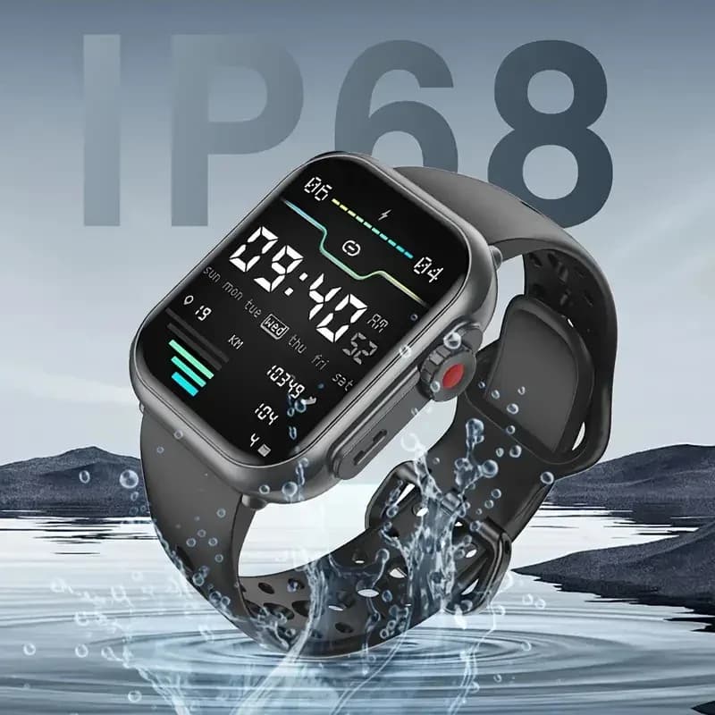 2025 nouveau pour Xiaomi montre intelligente hommes femmes 1.85 pouces HD AMOLED plein écran tactile IP68 étanche Bluetooth appel SmartWatch homme – photo 4