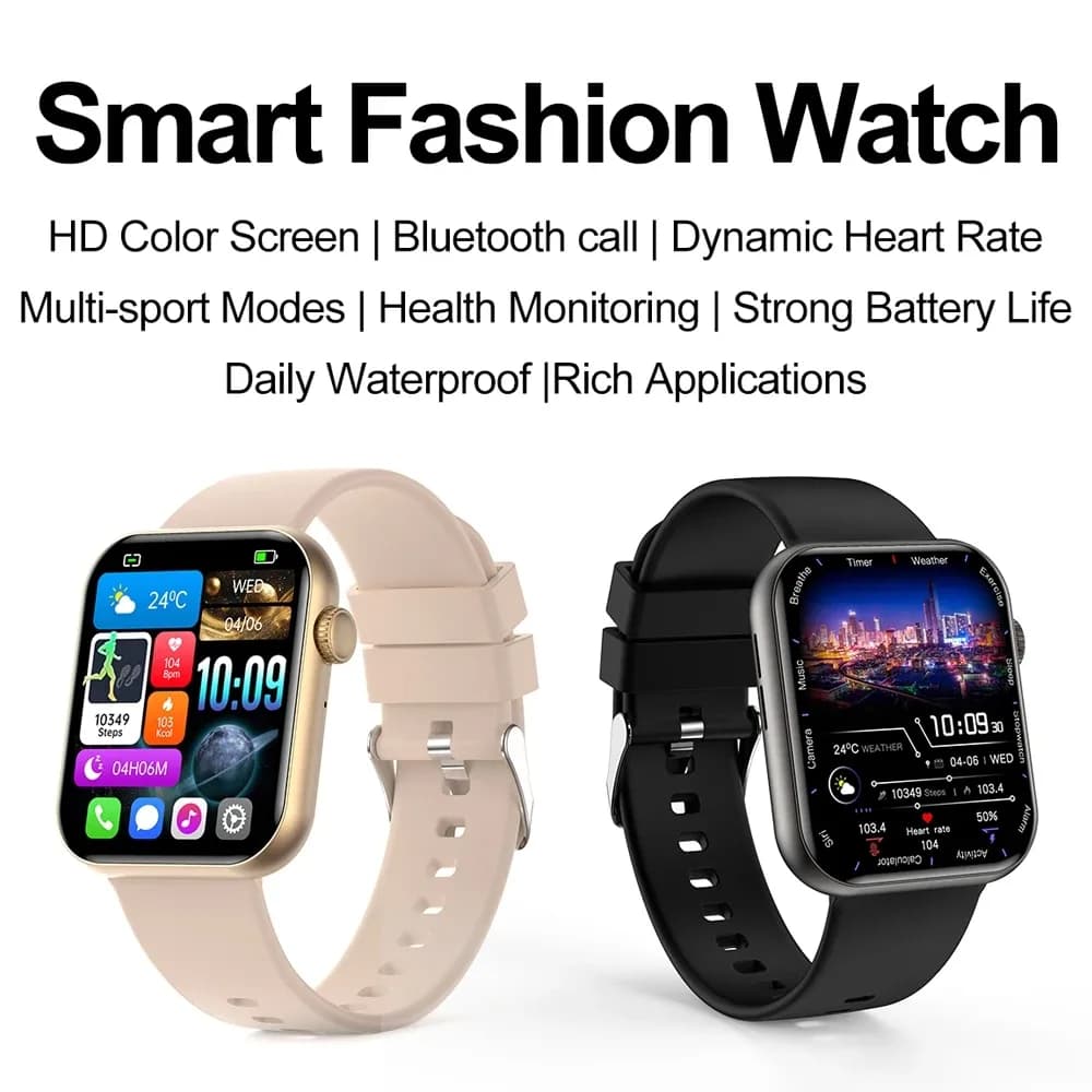 Nouvelle montre intelligente pour femmes plein écran tactile Bluetooth appel étanche montres Sport Fitness Tracker Smartwatch dame Reloj Mujer – photo 2