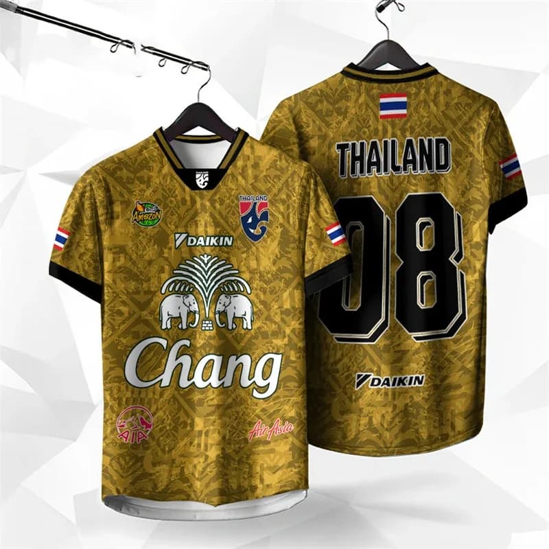 T-shirt manches courtes homme et femme, haut de rue, de haute qualité, avec éléphant Chang en 3D imprimé en 3D, nouvelle collection été – photo 4