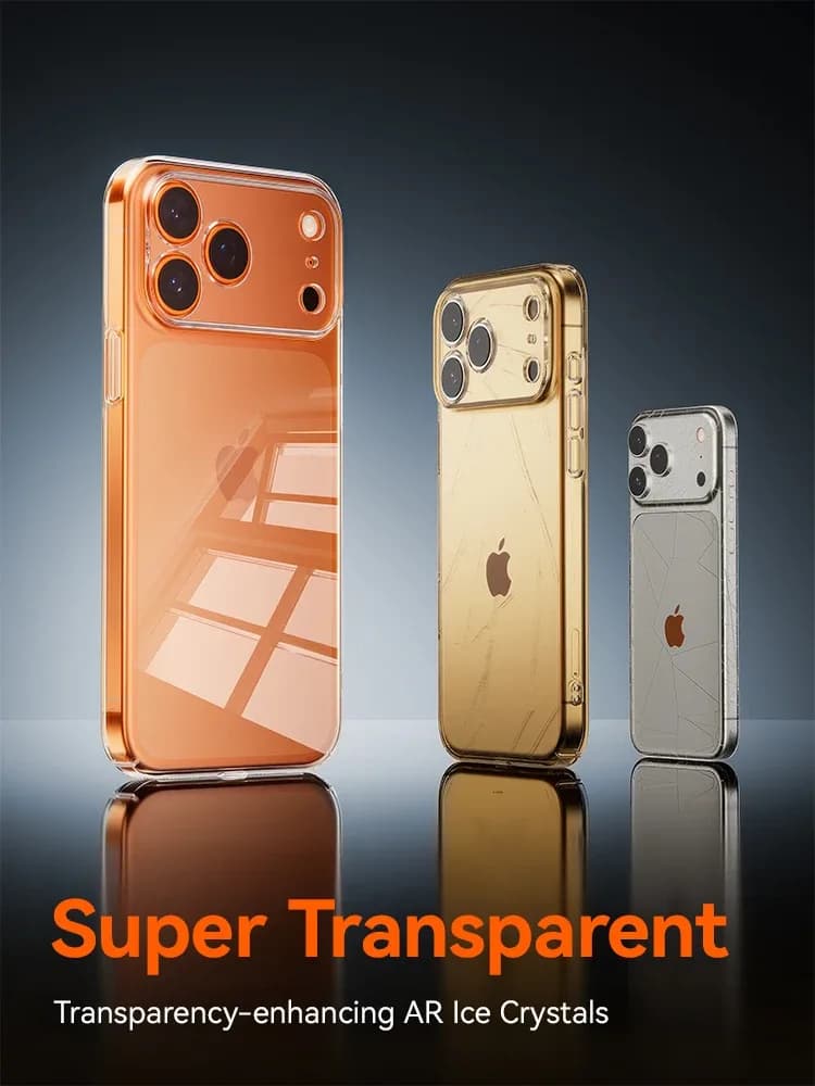 Coque Joyroom pour iPhone 18 Pro Max, transparente en PC, anti-jaunissement, protection d'objectif, compatible iPhone 17 16 15 Pro Max – photo 4
