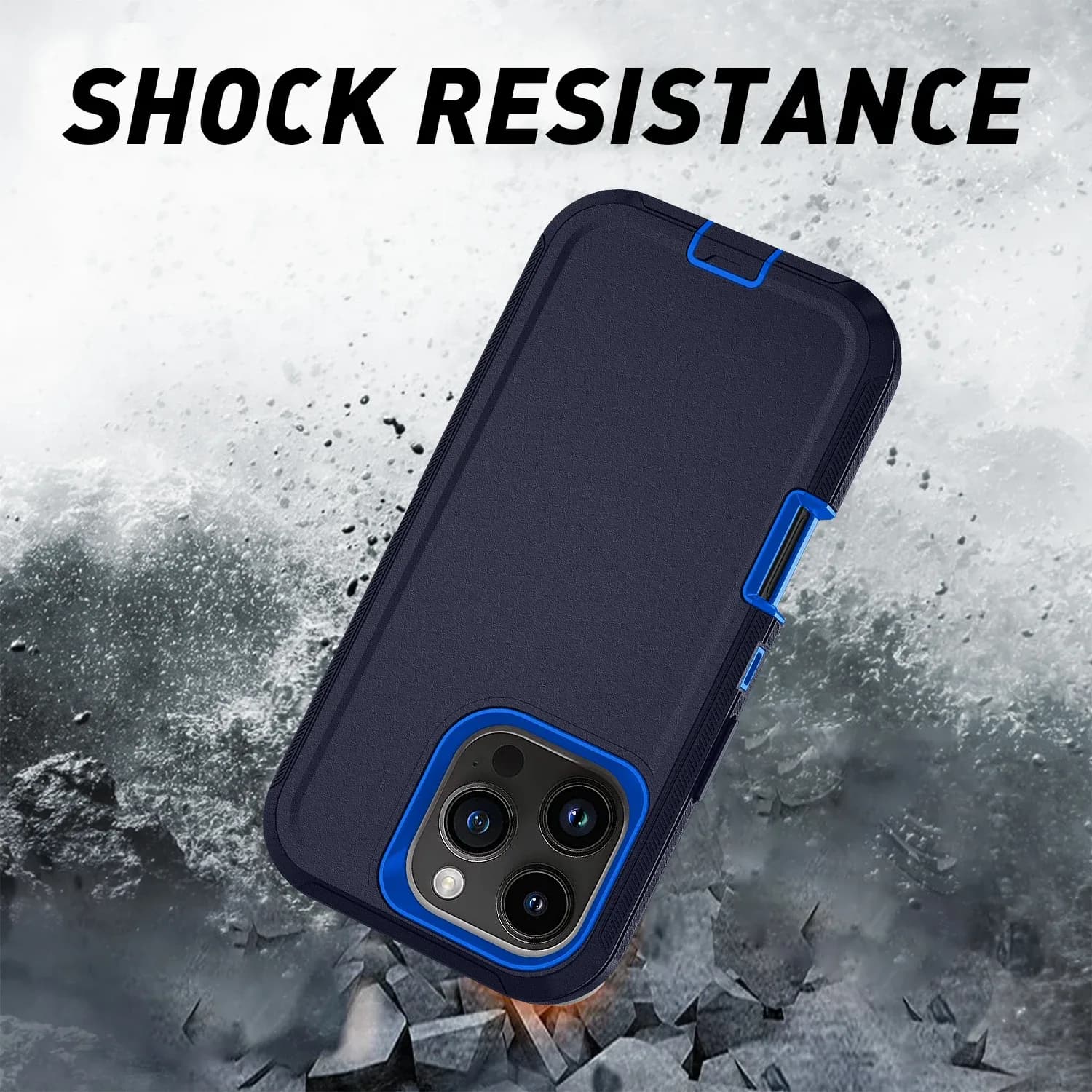 Coque blindée antichoc et Anti-poussière pour iphone 11 12 13 Pro Max 14 15 16 Plus, housse de protection robuste anti-rayures pour iphone 13mini – photo 5