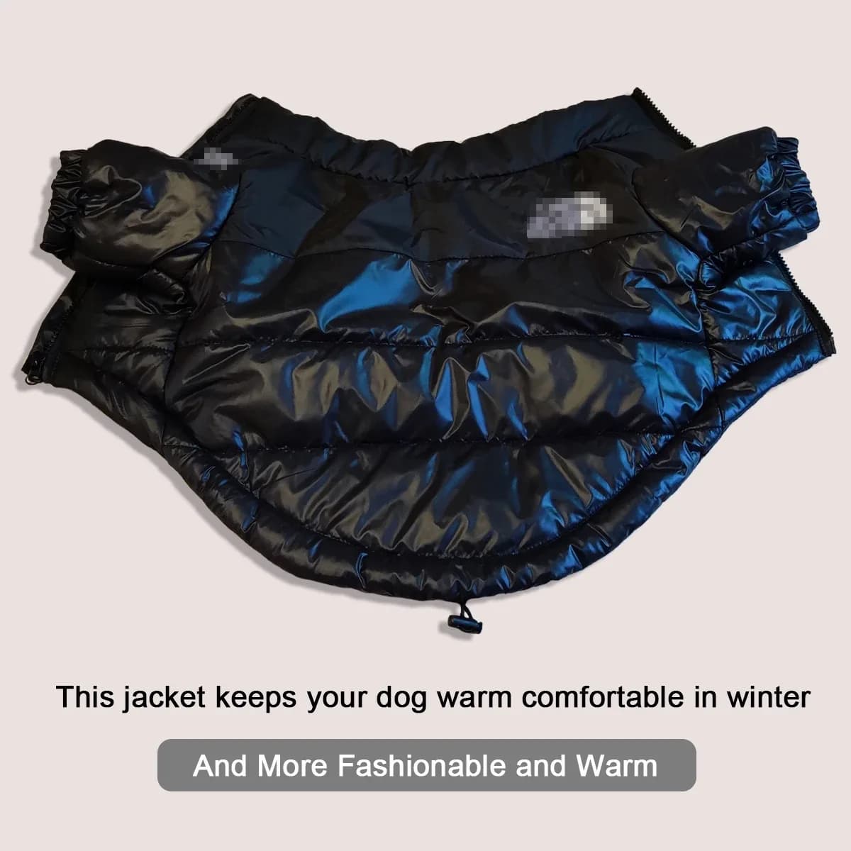 Vêtements d'hiver pour chien de grande taille, veste coupe-vent chaude pour chiot bouledogue français, manteau réfléchissant pour chien de petite et moyenne taille, tenues pour animaux de compagnie Chihuahua – photo 3
