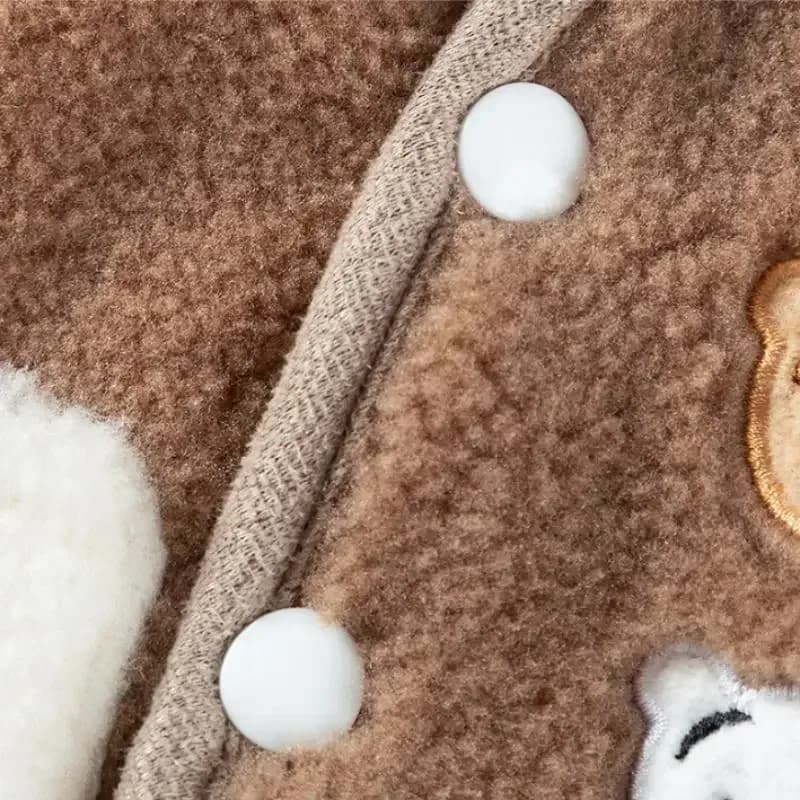 Vêtements pour animaux de compagnie pour l'automne et l'hiver, vêtements mignons pour petits chiens, gilet en polaire pour l'automne, vêtements chauds pour chiots, vêtements pour chats – photo 5
