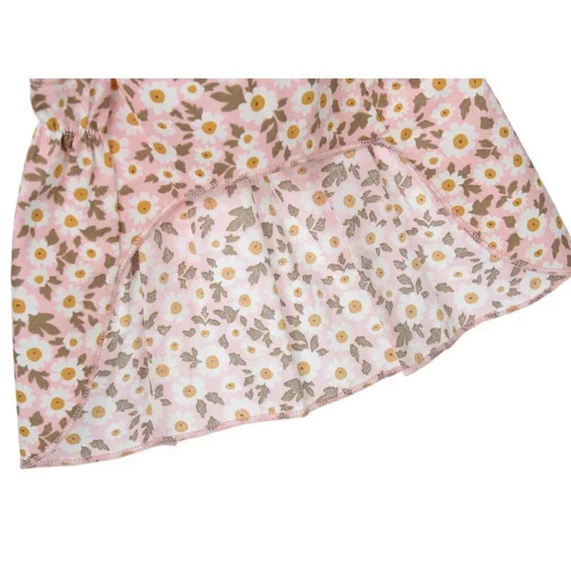 Robe pour chat, robe d'été pour chien, style romantique avec imprimé floral rose, vêtements pour petits chiens, vêtements pour animaux de compagnie, jupe pour chihuahua – photo 3