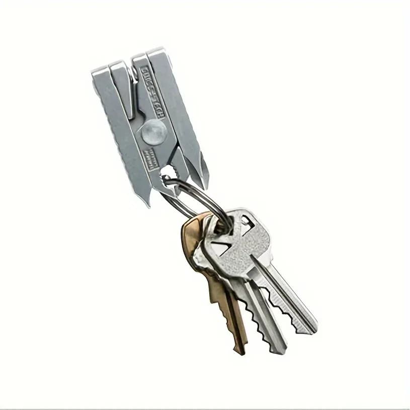 1-10PCS Kit d'équipement de poche pour équipement d'amplification, accessoire 6-en-1, mini-pince pliable portable, outil multifonctionnel de survie en extérieur – photo 6