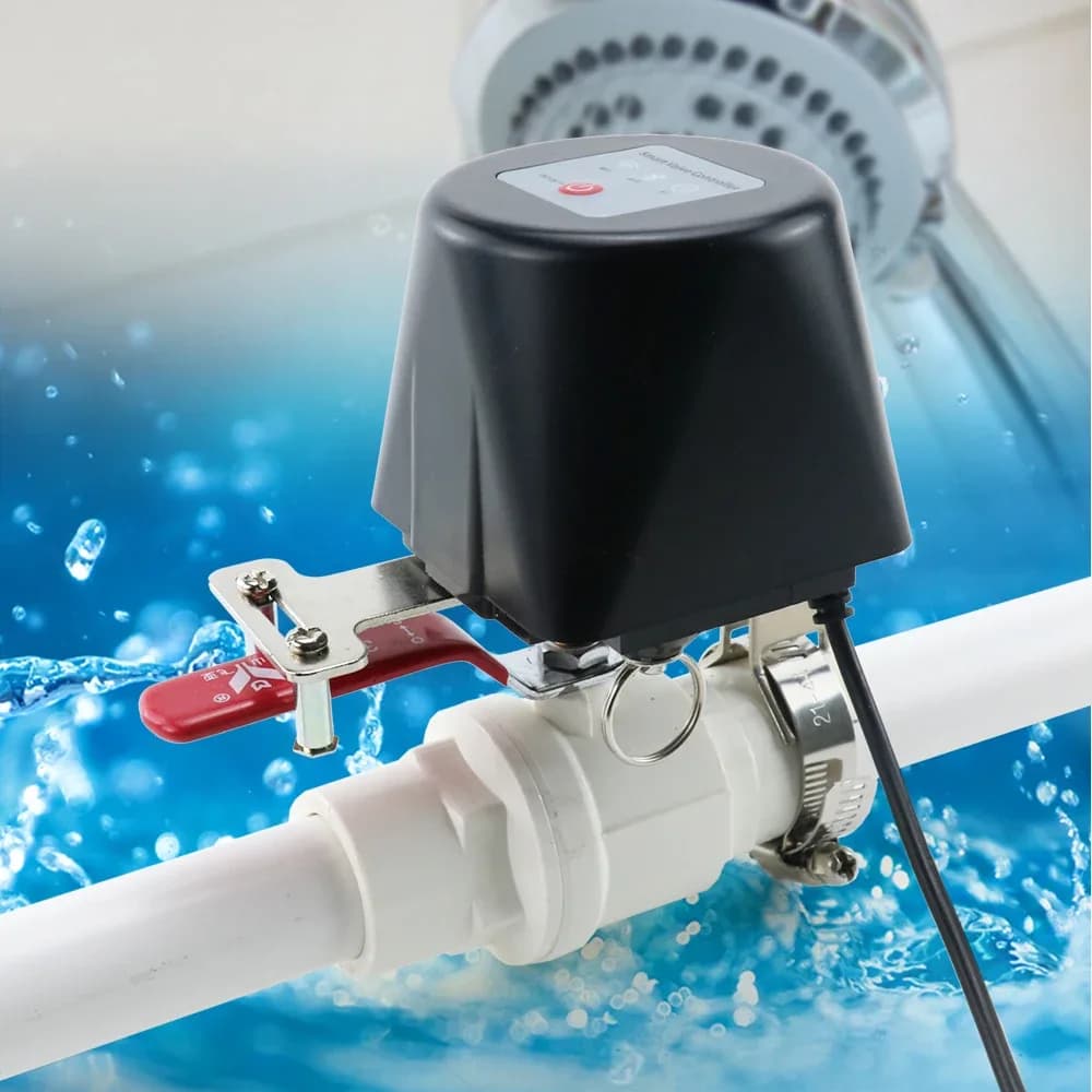 Tuya WiFi vanne d'eau Zigbee contrôleur d'arrêt de gaz prise en charge Alexa Google Assistant contrôle sans fil intelligent application Smart Life – photo 2
