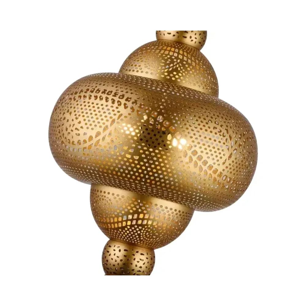 Lustre en fer minimaliste doré, style thaïlandais et arabe – photo 6