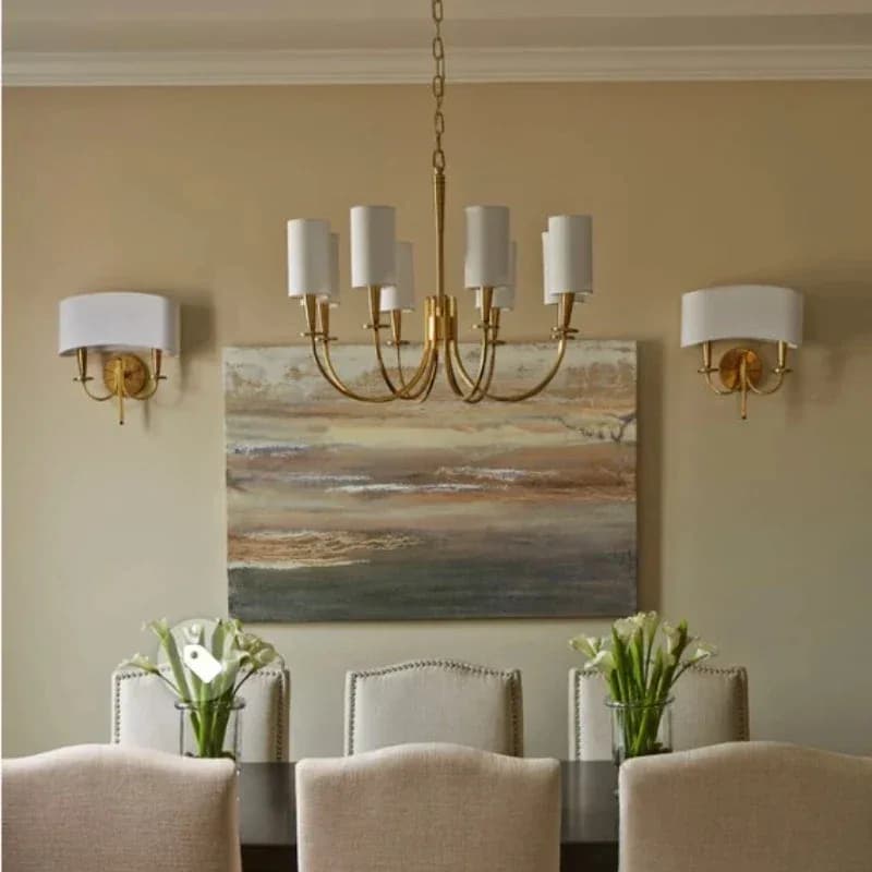 Lustres de plafond de style rural américain, luminaires suspendus en cuivre de style nordique pour salon, éclairage pour restaurant chinois, chambre et cuisine. – photo 2