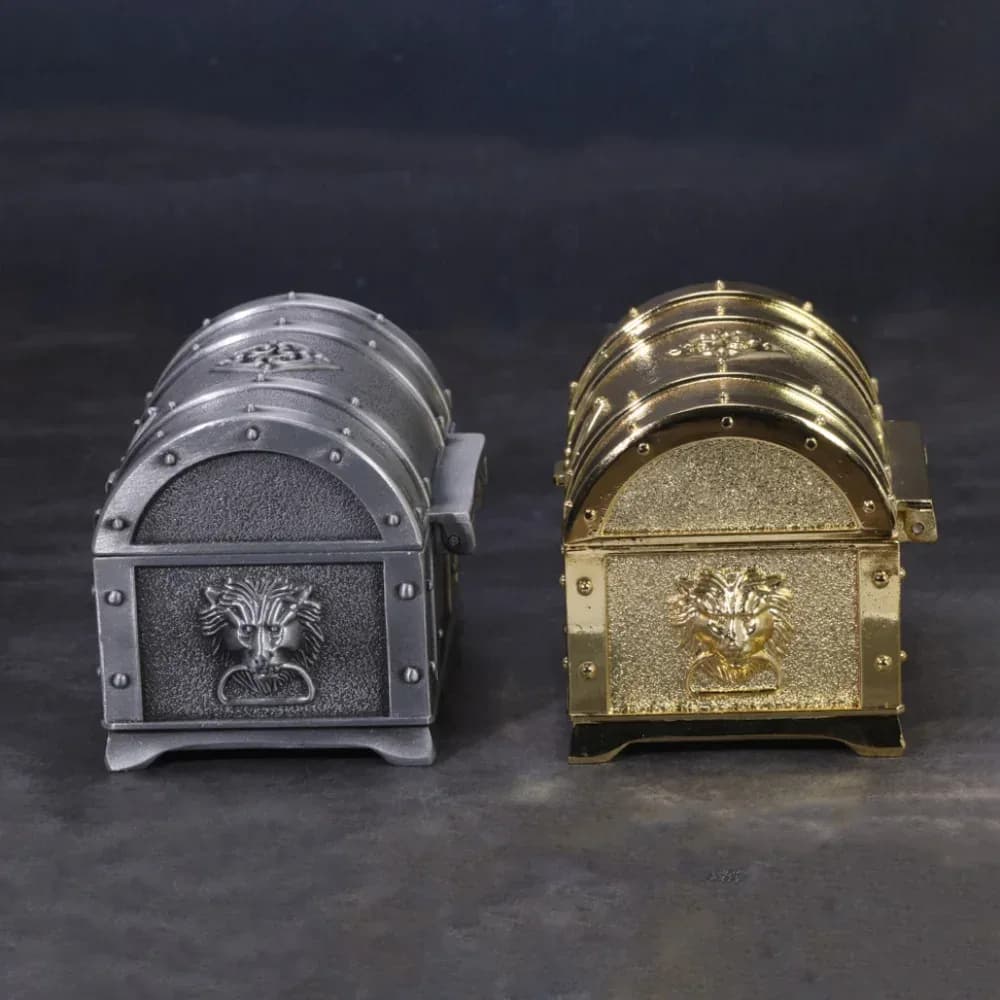 Boîte à bijoux en alliage Vintage, cercueil et en forme de cœur 9*7*4.5cm 6*6*3cm pour bagues, pendentifs, colliers, coffrets cadeaux – photo 5