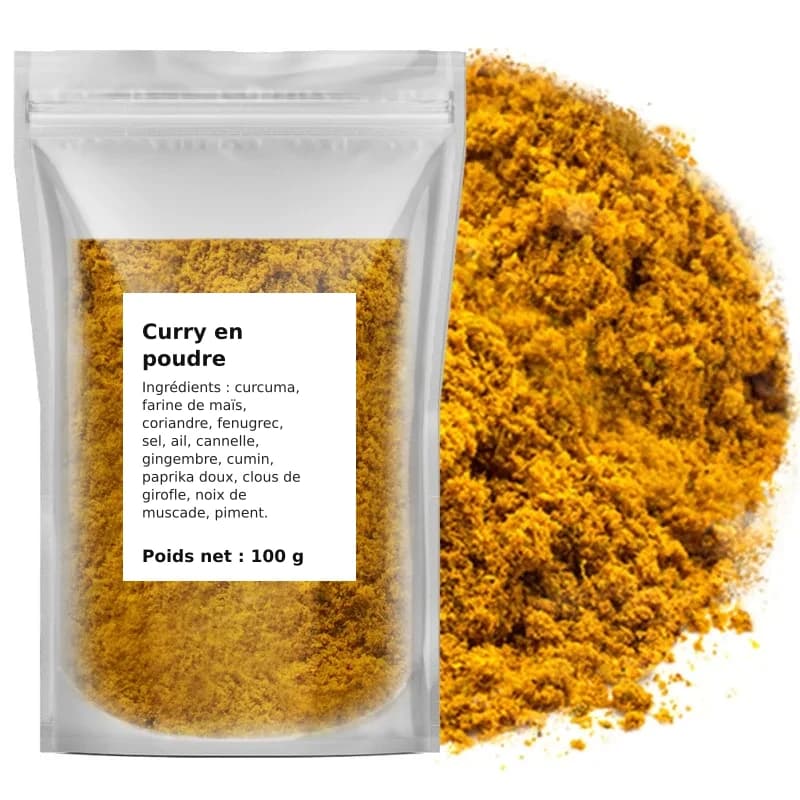 Curry en poudre 100 g