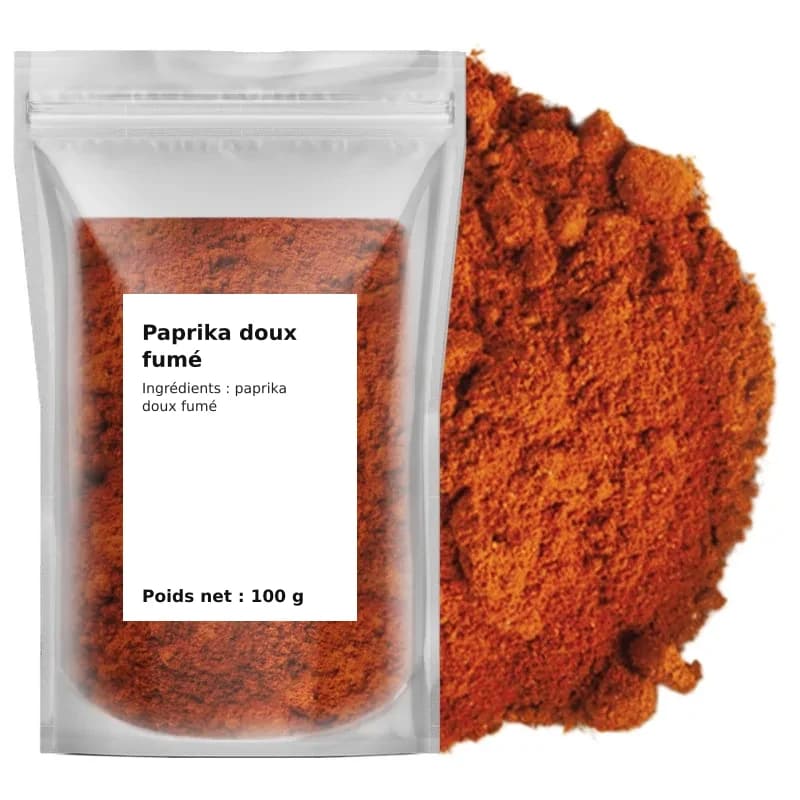 Paprika doux fumé 100 g