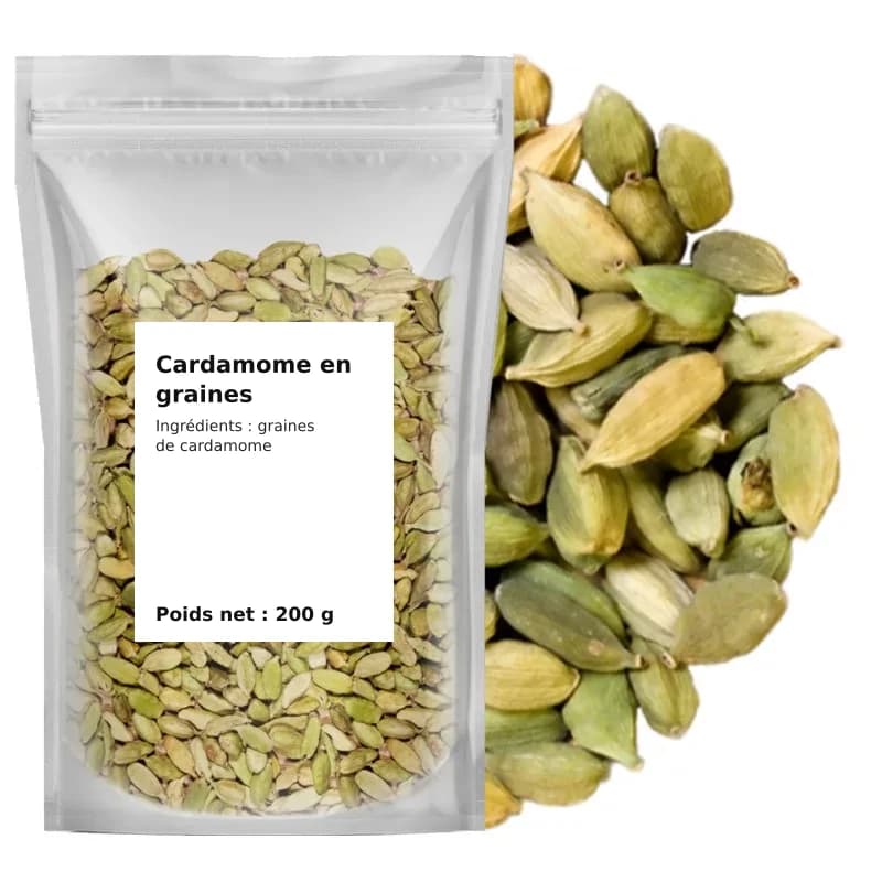 Cardamome en graines 200 g