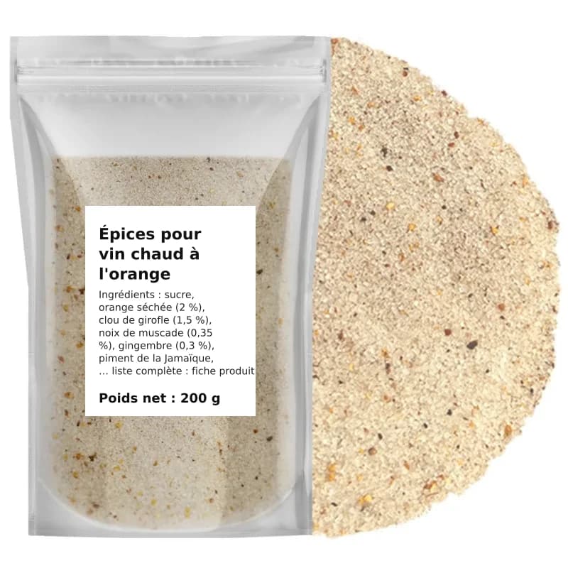 Épices pour vin chaud à l'orange 200 g