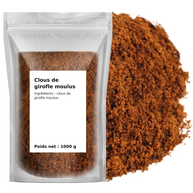 Clous de girofle moulus 1 kg