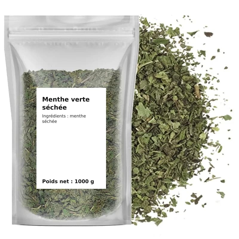 Menthe verte séchée 1 kg