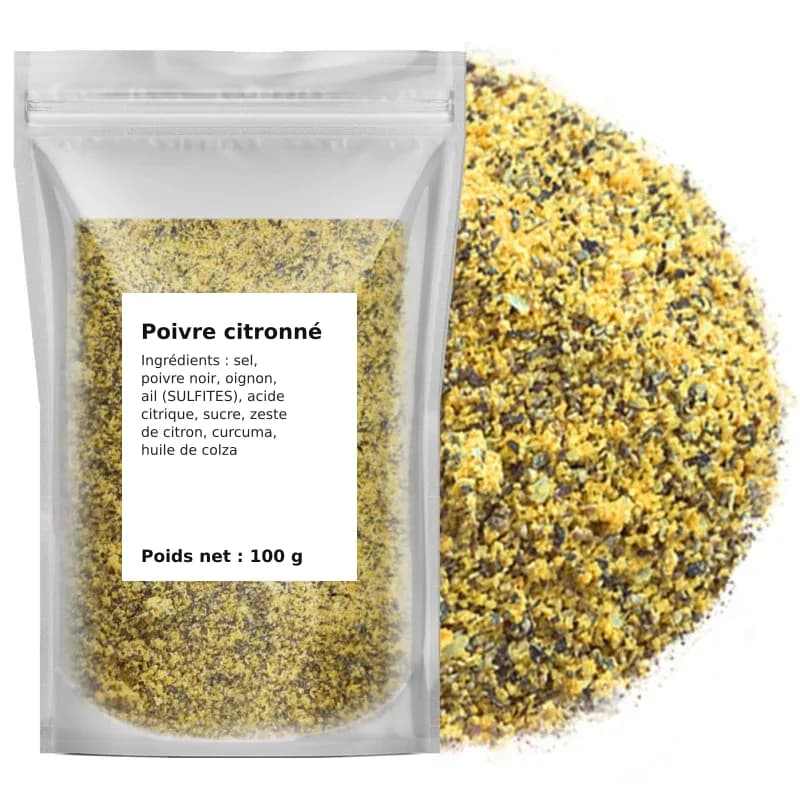 Poivre citronné 100 g