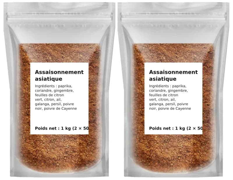 Assaisonnement asiatique 1 kg