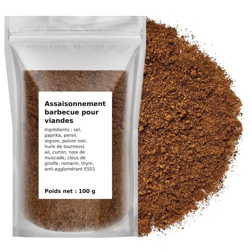 Assaisonnement barbecue pour viandes 100 g