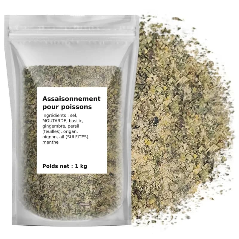 Assaisonnement pour poissons 1 kg