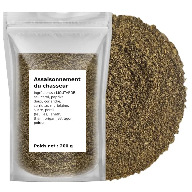 Assaisonnement du chasseur 200 g