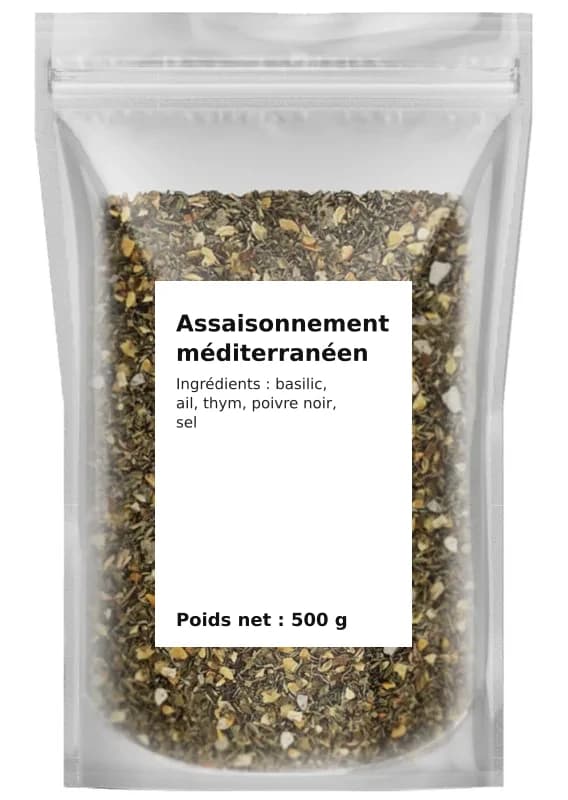 Assaisonnement méditerranéen 500 g