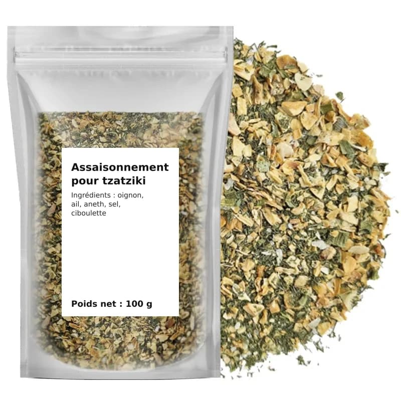 Assaisonnement pour tzatziki 100 g