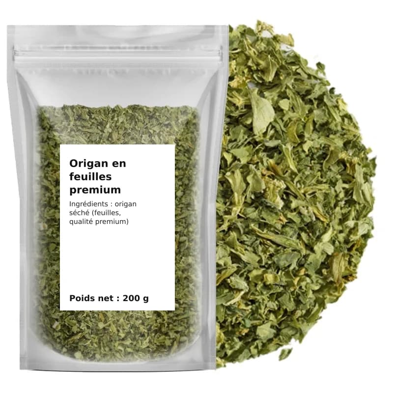 Origan en feuilles premium 200 g