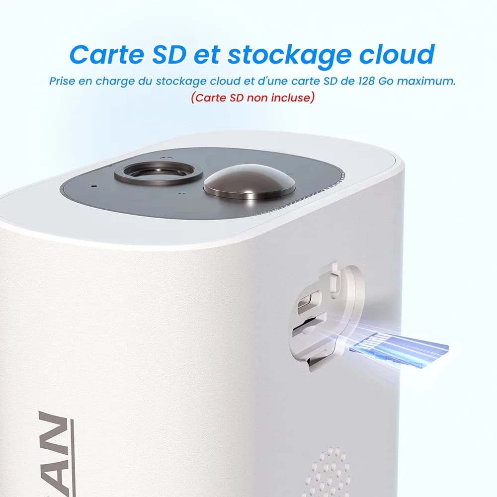 ANRAN Caméra Solaire, Caméra WiFi 2.4G, Caméras de Sécurité 2K pour la Protection de la Maison, Caméra avec Panneau Solaire et Batterie, Détection Humaine PIR, Alarme locale, Compatible Alexa, Couleur Vision Nocturne,IP66 – photo 7