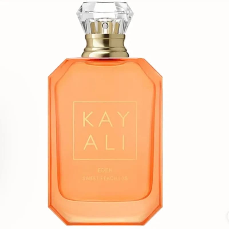 KAYALI Eden Sweet Peach Parfum 100ml Eau de Parfum Longue Durée Fruité Floral Doux Vanille Musc Praliné Élégant Parfum Femme – photo 5