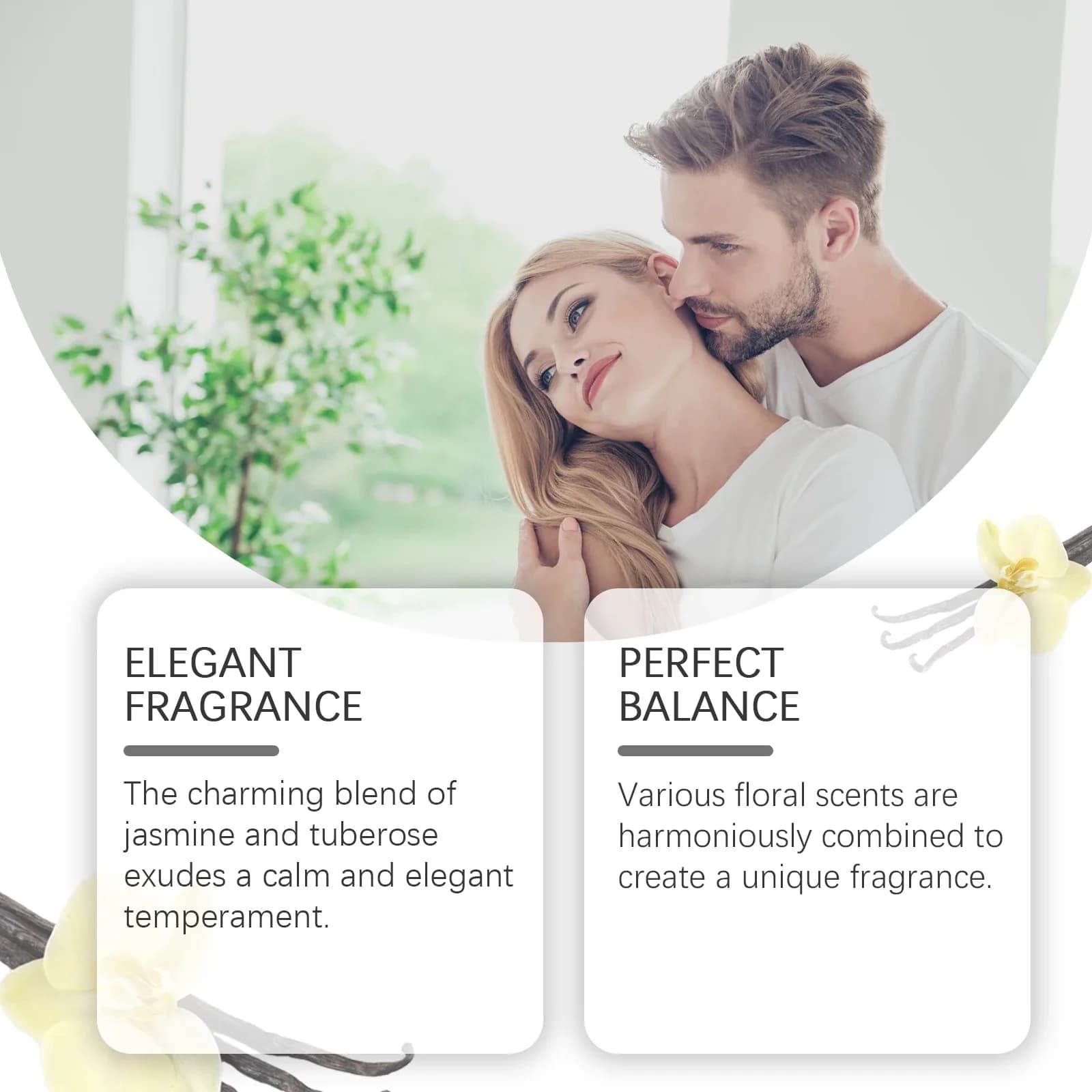 Parfum arabe Roxelis, parfum vanille, parfum élégant, doux, durable, charmant et portable – photo 3