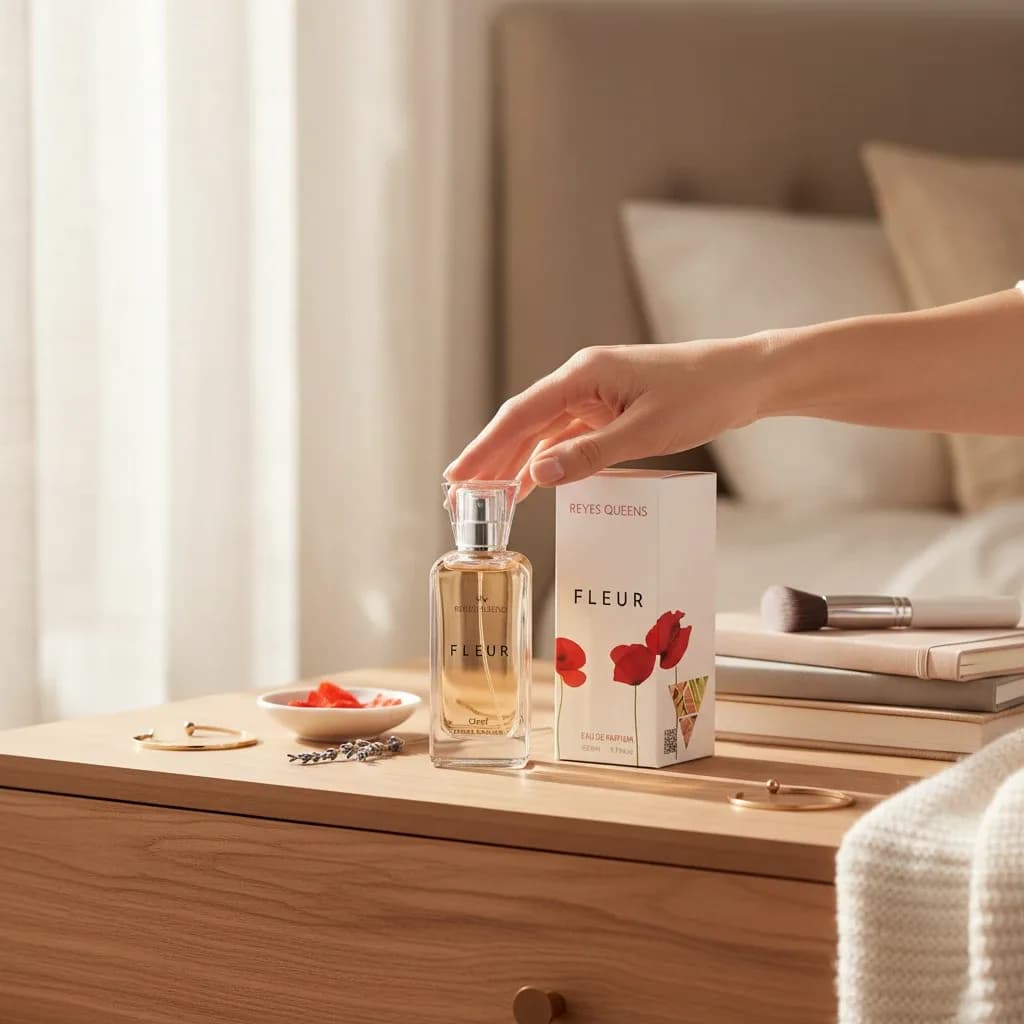 Reyes Queens - Fleur Eau de Parfum 50 ml. Parfum féminin aux notes florales délicates, aux senteurs fraîches de fleurs et à une base douce et élégante. – photo 2
