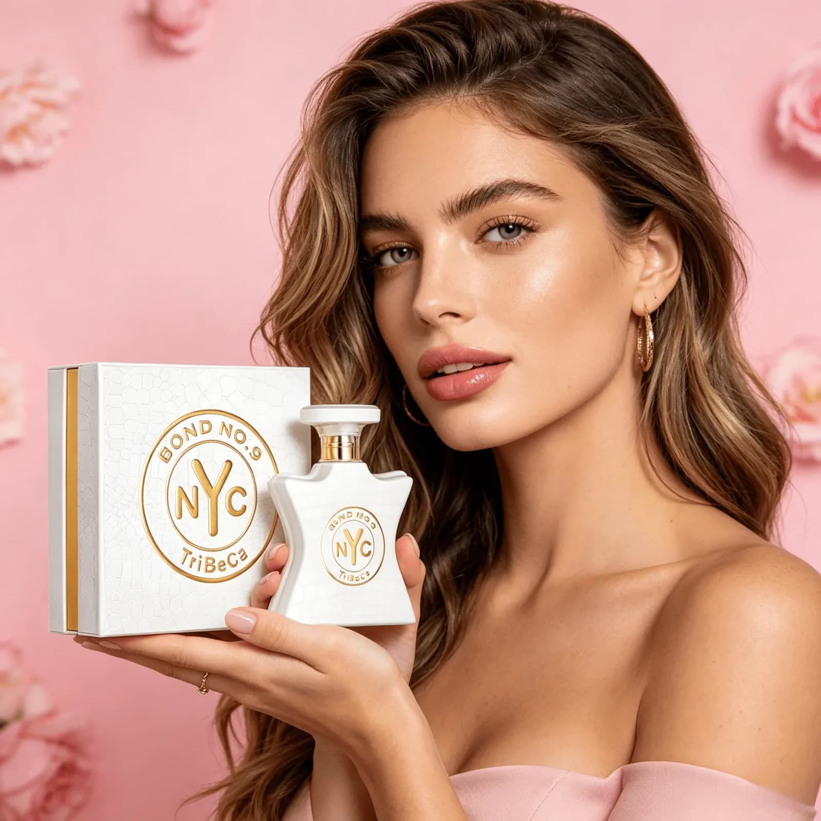 Bond No.9 TriBeCa EDP, Parfum de luxe unisexe, Parfum floral oriental, Cacao Noisette Jasmin Caramel Parfum longue durée – photo 3