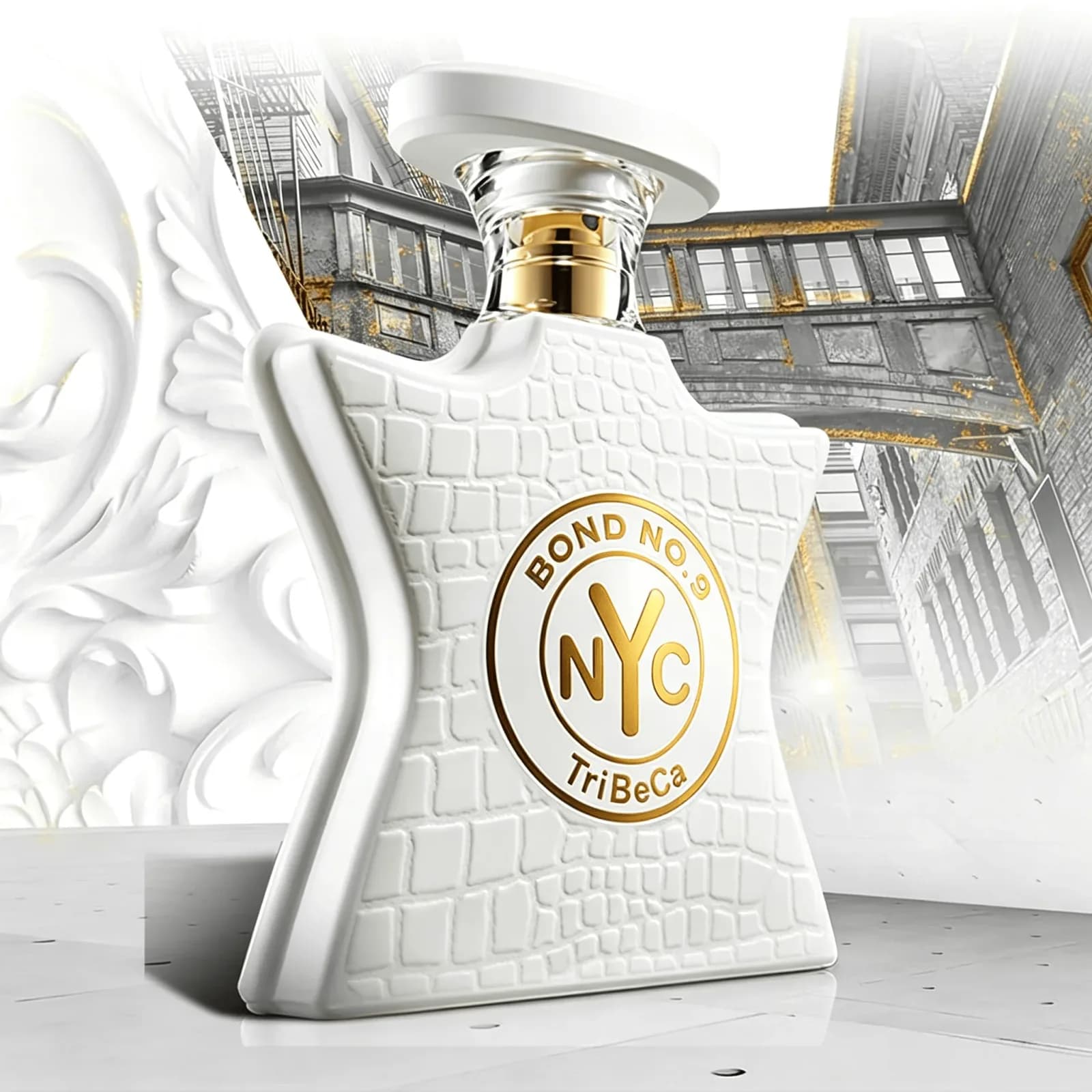 Bond No.9 TriBeCa EDP, Parfum de luxe unisexe, Parfum floral oriental, Cacao Noisette Jasmin Caramel Parfum longue durée – photo 4