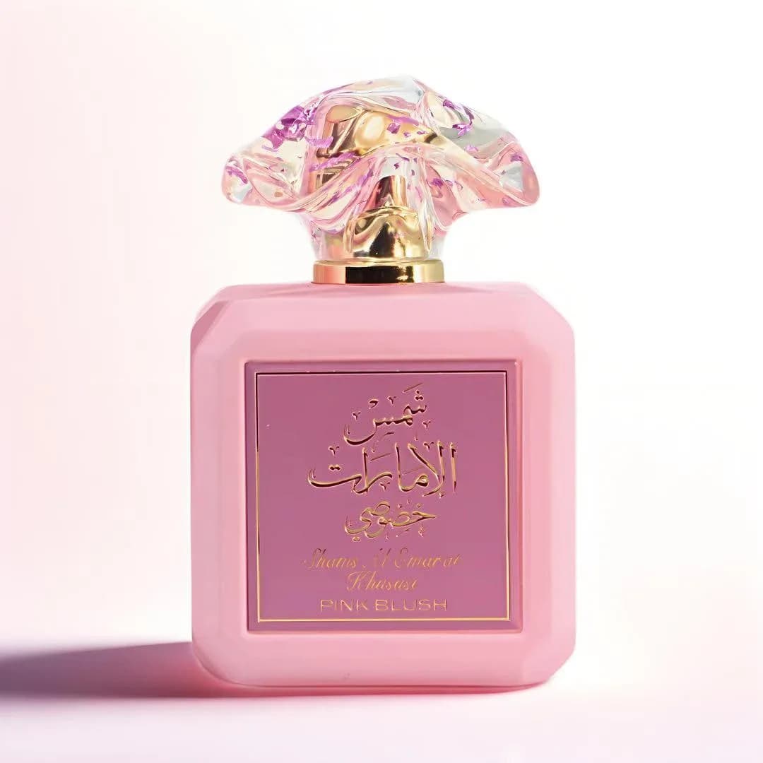 Ard Al Zaafaran Pink Blush Shams Al Emarat Khususi Eau De Parfum 100ml – Parfum élégant, fruité et sucré – Parfum longue tenue pour femmes et unisexe, idéal pour un usage quotidien. – photo 3