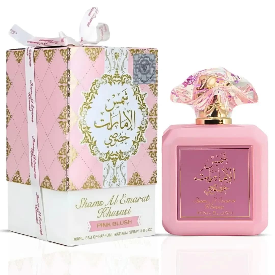 Ard Al Zaafaran Pink Blush Shams Al Emarat Khususi Eau De Parfum 100ml – Parfum élégant, fruité et sucré – Parfum longue tenue pour femmes et unisexe, idéal pour un usage quotidien. – photo 2