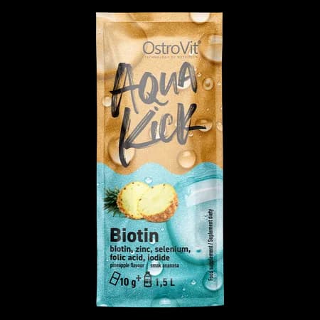 OstroVit Aqua Kick Biotine 10 g - saveur ananas