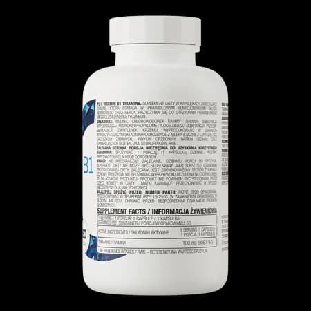 OstroVit Vitamine B1 Thiamine 60 gélules – photo 3