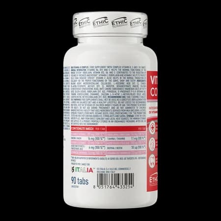 Ethic Nutraceutici Vitamine B Complex 90 comprimés – photo 3