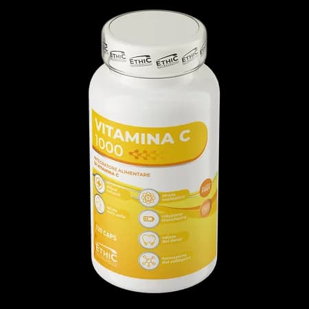 Ethic Nutraceutici Vitamine C 1000 mg 120 gélules – photo 2