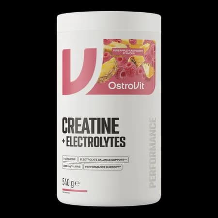 OstroVit Créatine + Électrolytes 540 g - saveur ananas-framboise – photo 2