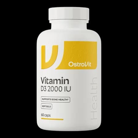 OstroVit Vitamine D3 2000 IU 60 gélules – photo 2