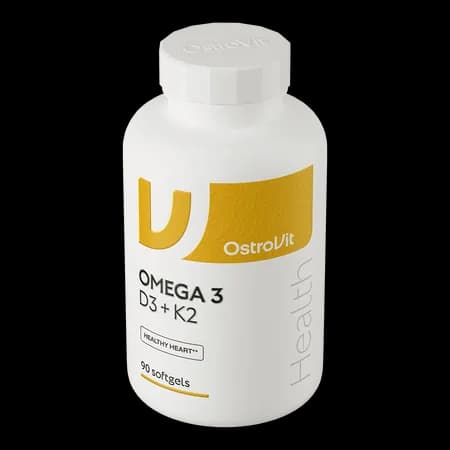OstroVit Omega 3 D3+K2 90 gélules – photo 2