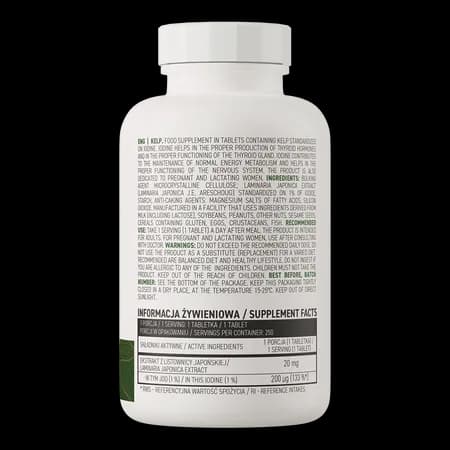 OstroVit Kelp (laminaire) VEGE 250 comprimés – photo 3