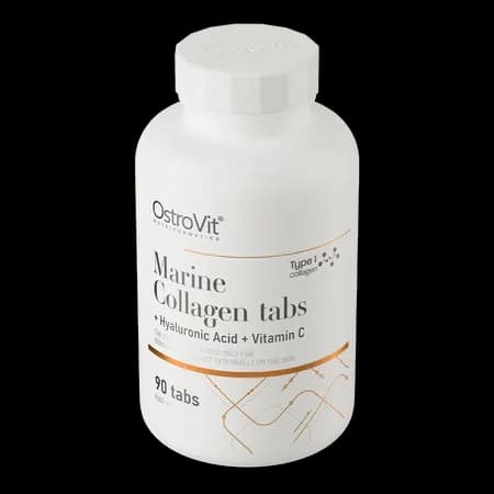 OstroVit Collagène marin + Acide hyaluronique + Vitamine C 90 comprimés – photo 2