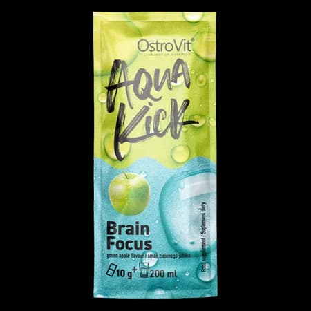 OstroVit Aqua Kick Brain Focus 10 g - saveur pomme verte – photo 3