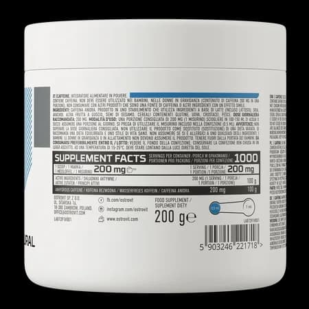OstroVit Caféine en poudre 200 g – photo 3