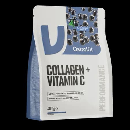 OstroVit Collagène + Vitamine C 400 g - saveur cassis – photo 3